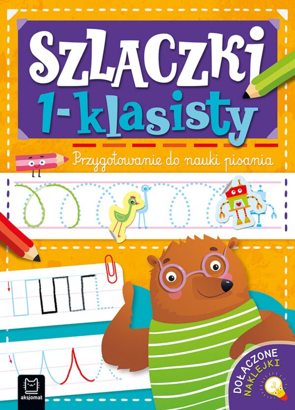 Szlaczki 1-klasisty. Przygotowanie do nauki pisania - 978-83-8213-850-4