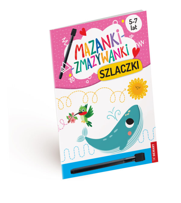 Szlaczki. Mazanki-zmazywanki - 9788379127221