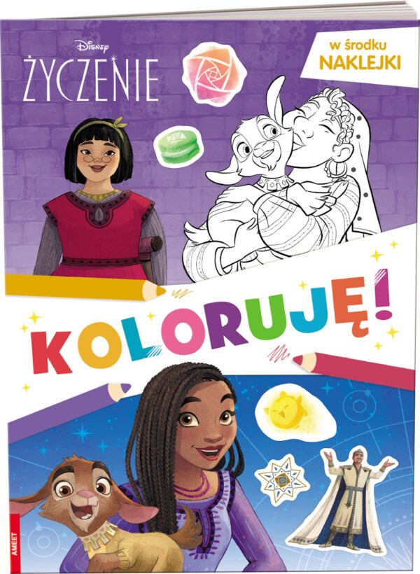 Disney życzenie Koloruję! FB-9101 - 9788325344122