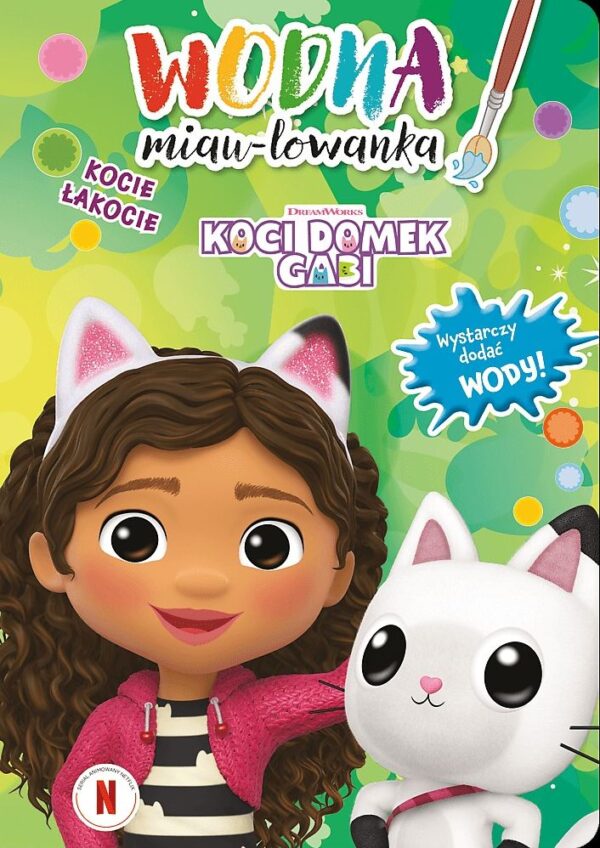 Kocie łakocie. Wodna miau-lowanka. Koci Domek Gabi - 9788367797634