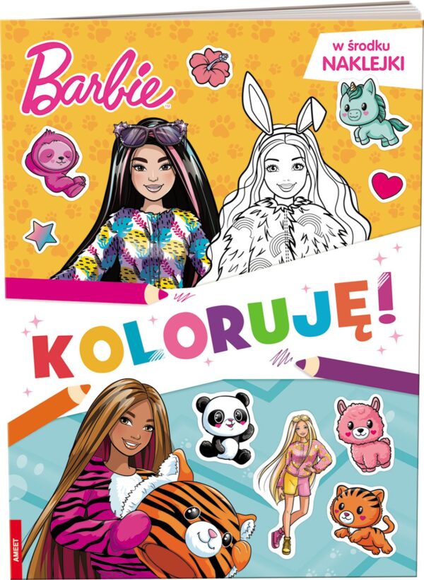 Mattel Barbie Koloruję! FB-1101 - 9788325344139