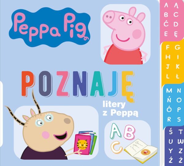 Poznaję litery z Peppą. Świnka Peppa. Poznaję... - 978-83-8282-732-3