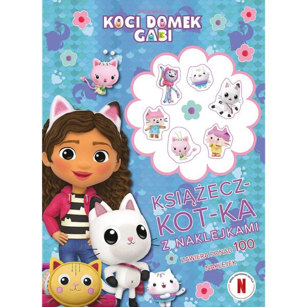 Kociastyczny zeszyt do kolorowania. Koci Domek Gabi - 9788367797917