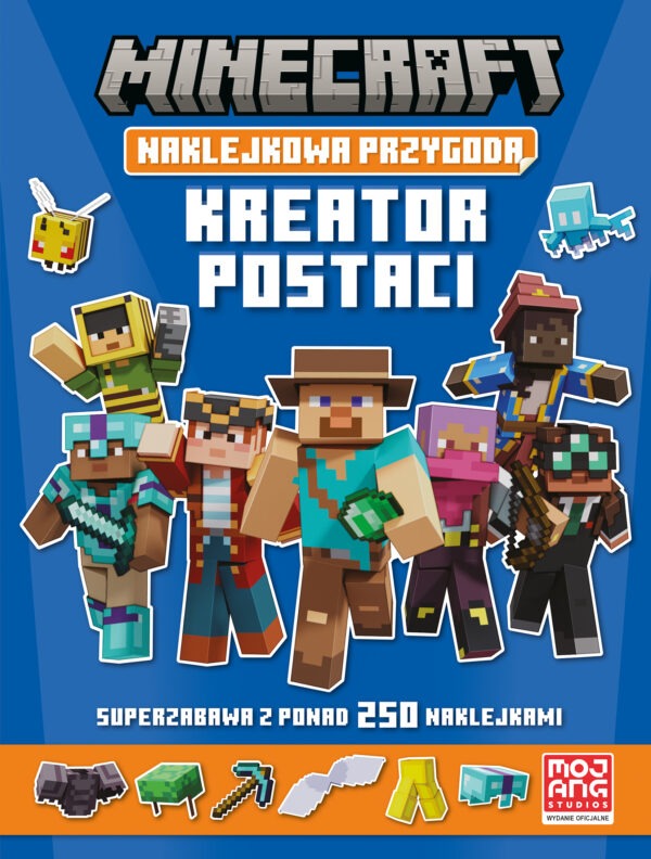 Kreator postaci Naklejkowa przygoda. Minecraft - 978-83-276-8692-3