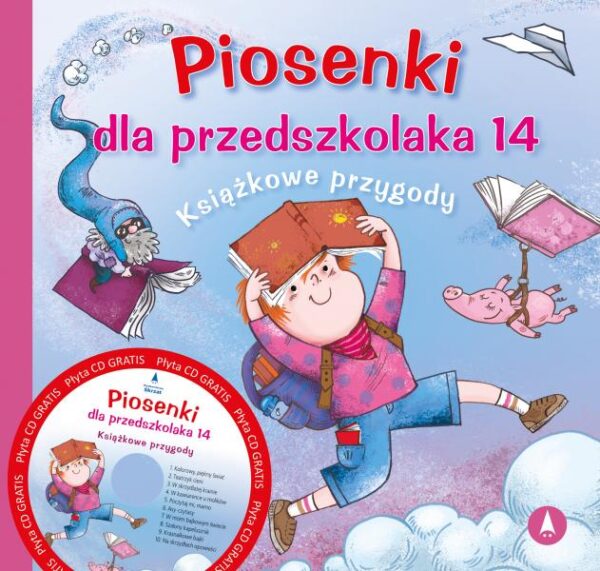 Książkowe przygody. Piosenki dla przedszkolaka 14 - 978-83-8207-807-7