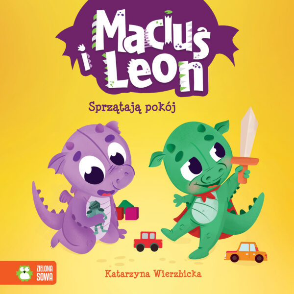 Maciuś i Leon sprzątają pokój. Maciuś i Leon - 978-83-8299-638-8