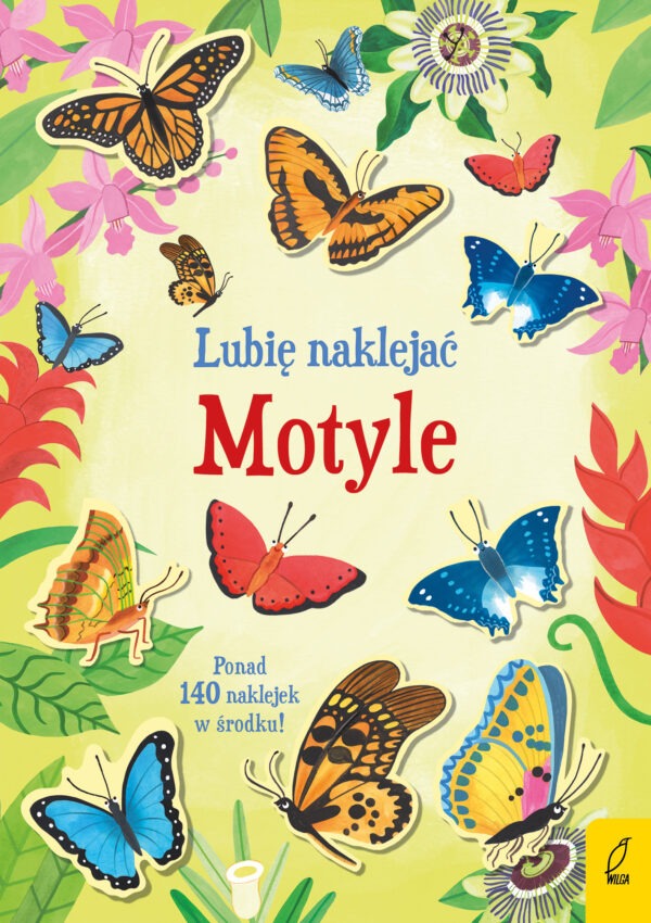 Motyle. Lubię naklejać - 978-83-8319-213-0