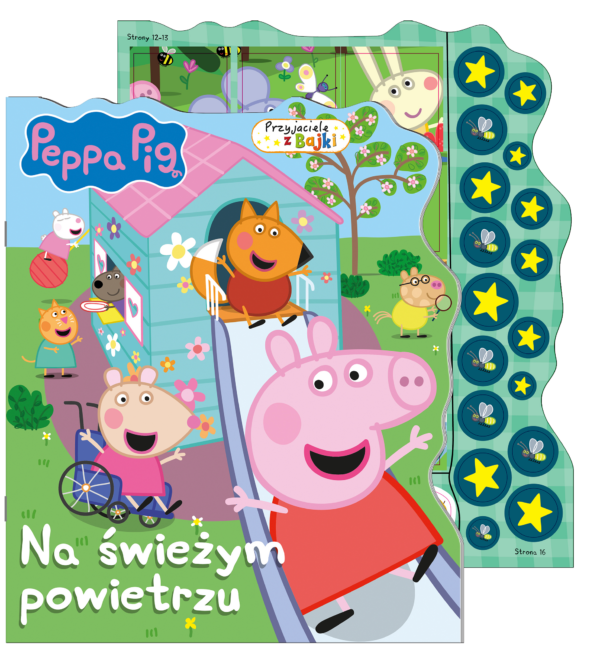 Na świeżym powietrzu. Świnka Peppa. Przyjaciele z bajki - 978-83-8282-715-6