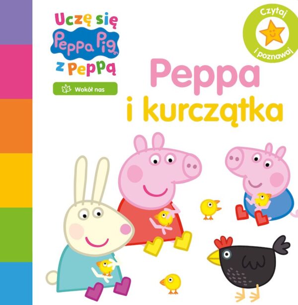 Peppa i kurczątka. Świnka Peppa. Uczę się z Peppą - 978-83-8282-720-0