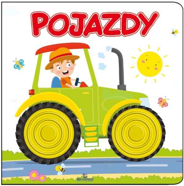 Pojazdy. Książeczka sensoryczna - 978-83-8038-781-2