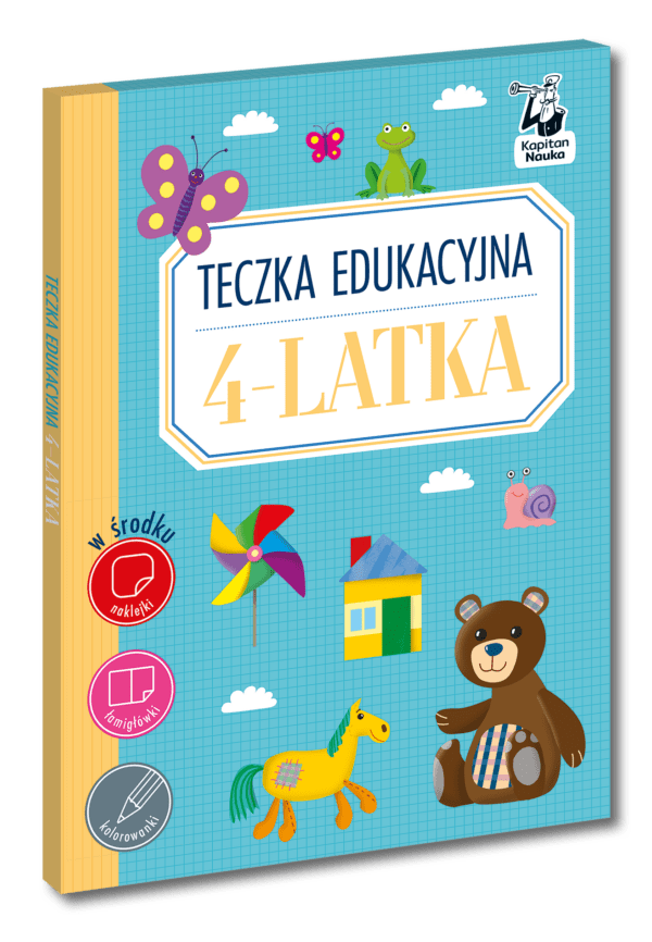 Teczka edukacyjna 4-latka wyd. 2 - 978-83-68043-03-7