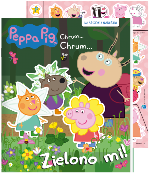 Zielono mi! Świnka Peppa. Chrum... Chrum... - 978-83-8282-761-3