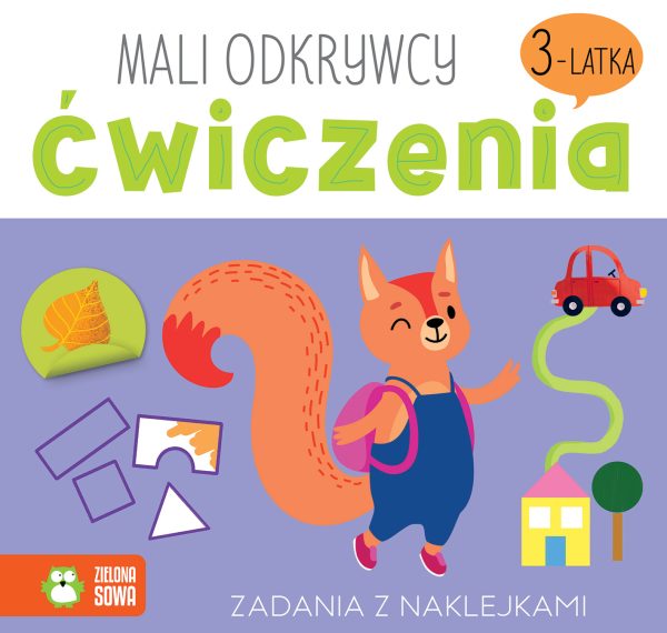 Ćwiczenia 3-latka. Mali odkrywcy - 978-83-8299-612-8