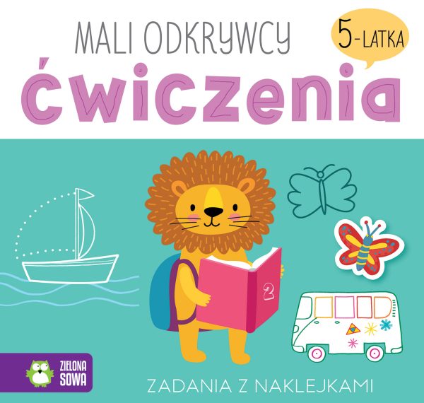 Ćwiczenia 5-latka. Mali odkrywcy - 978-83-8299-614-2