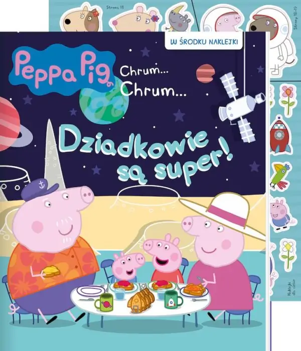 Dziadkowie są super! Świnka Peppa. Chrum... Chrum... - 978-83-8282-765-1