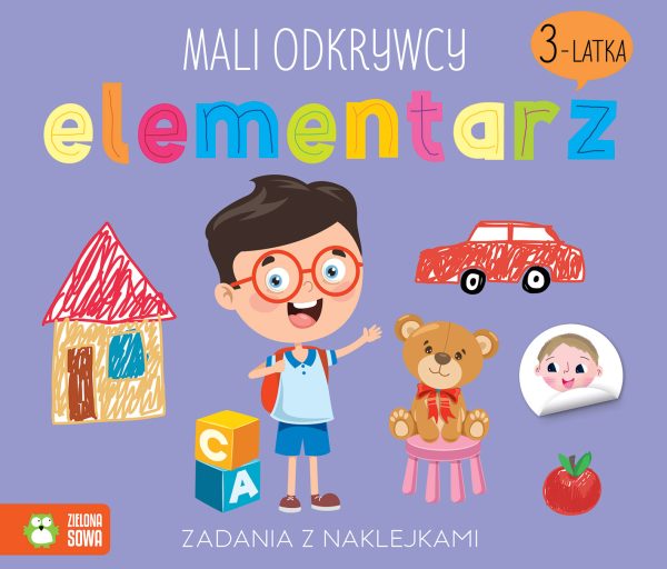 Elementarz 3-latka. Mali odkrywcy - 978-83-8299-608-1