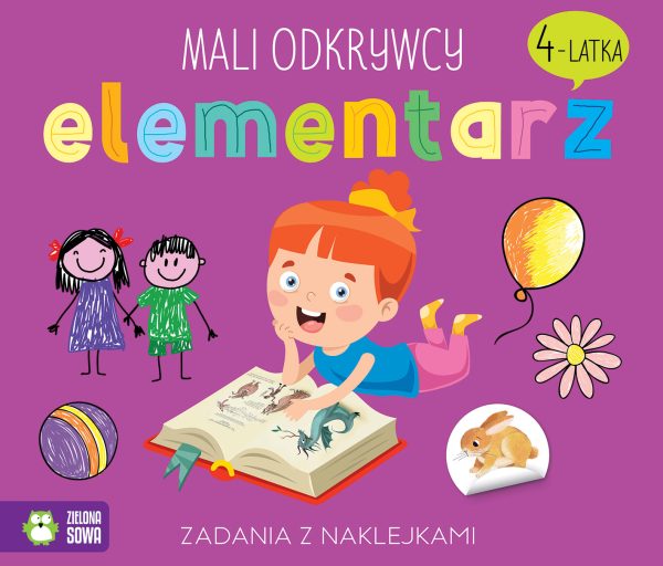 Elementarz 4-latka. Mali odkrywcy - 978-83-8299-609-8