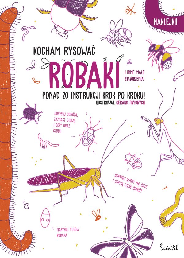 Robaki. Kocham rysować - 978-83-8371-030-3