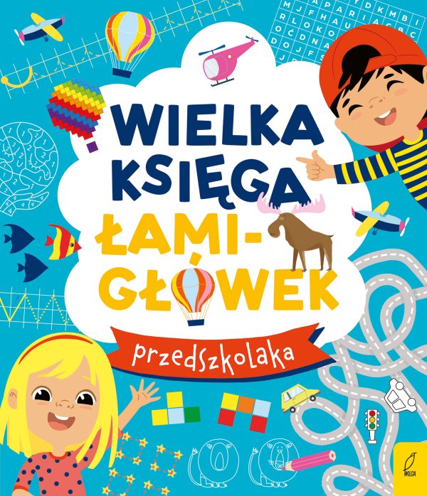 Wielka księga łamigłówek przedszkolaka - 978-83-280-6490-4