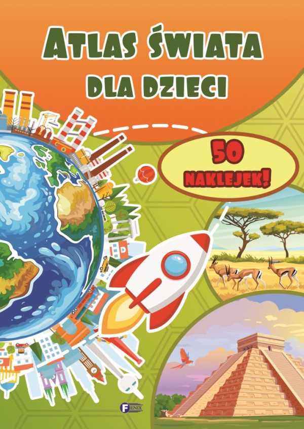 Atlas świata dla dzieci - 978-83-7932-340-1