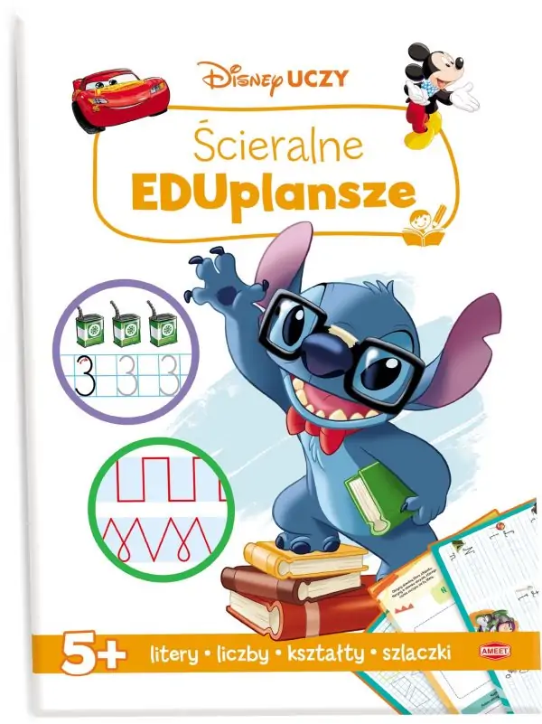 Disney Uczy Ścieralne EDUplansze UMA-9301 - 9788325345006