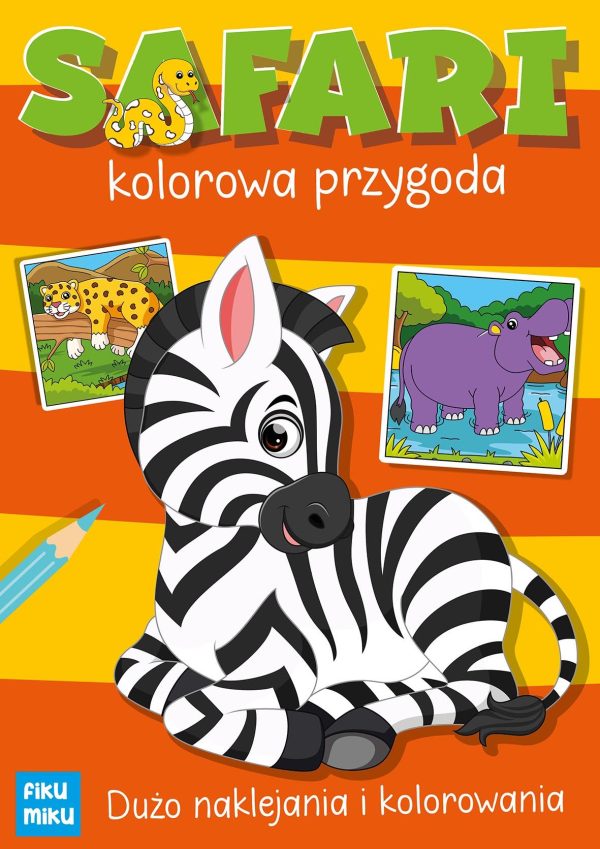 Safari. Kolorowa przygoda - 978-83-68195-30-9