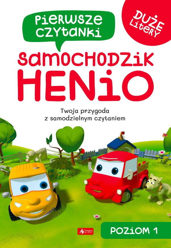 Samochodzik Henio. Pierwsze czytanki. Poziom 1 - 978-83-8274-490-3