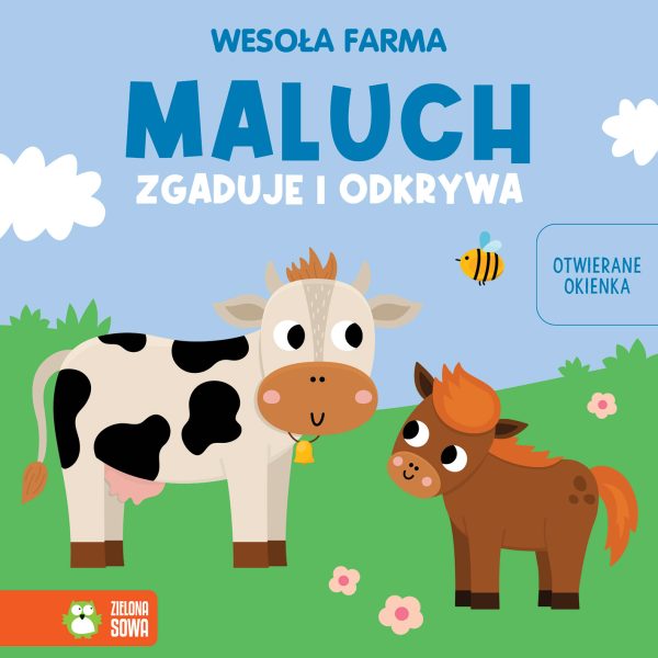 Wesoła farma. Maluch zgaduje i odkrywa - 978-83-8299-662-3