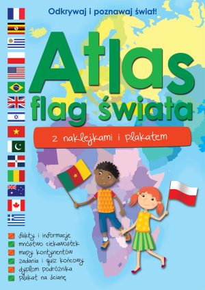 Atlas flag świata z naklejkami i plakatem - 978-83-8319-871-2