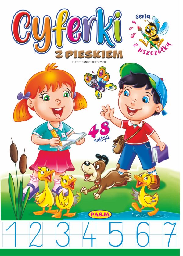 Cyferki z pieskiem - 978-83-68157-15-4