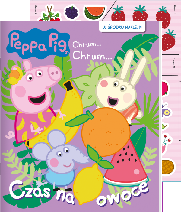 Czas na owoce. Świnka Peppa. Chrum... Chrum... - 978-83-8282-784-2