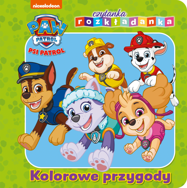 Kolorowe przygody. Psi Patrol. Czytanka rozkładanka - 978-83-8157-999-5