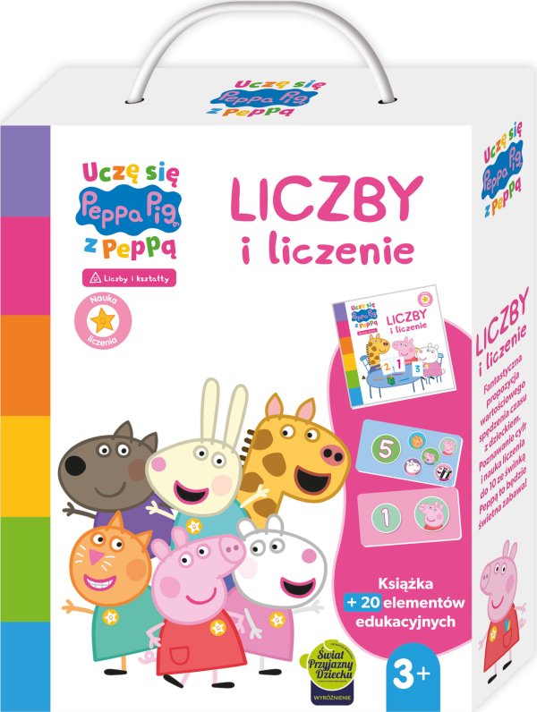 Liczby i liczenie. Świnka Peppa. Uczę się z Peppą - 978-83-8282-822-1