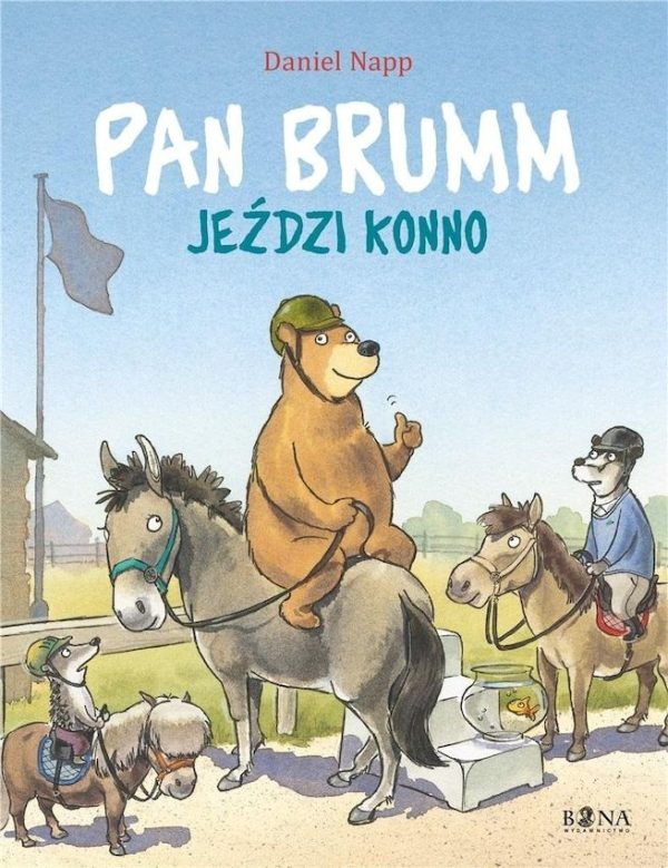 Pan Brumm jeździ konno. Pan Brumm - 978-83-62836-82-6