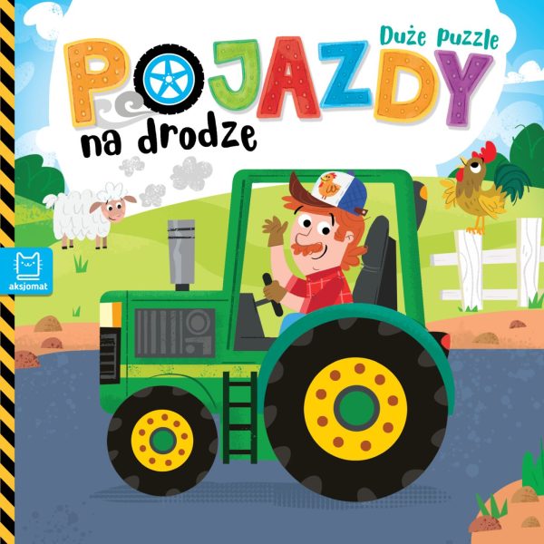 Pojazdy na drodze. Duże puzzle - 978-83-8213-818-4