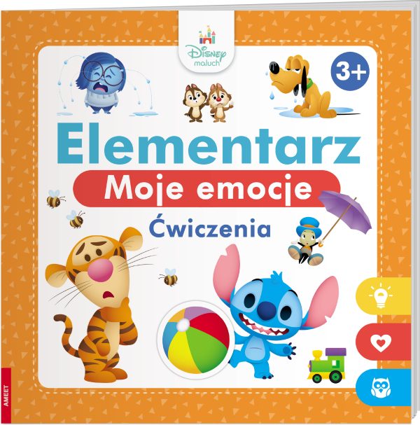 Disney Maluch Elementarz Moje Emocje ćwiczenia HOP-9204S1 - 9788325345471