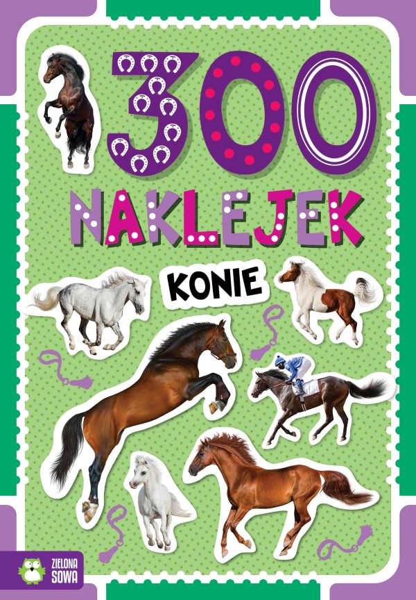 Konie. 300 naklejek - 978-83-8299-776-7