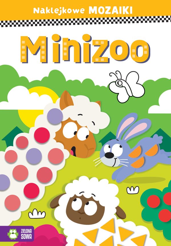 Minizoo. Naklejkowe mozaiki - 978-83-8299-765-1