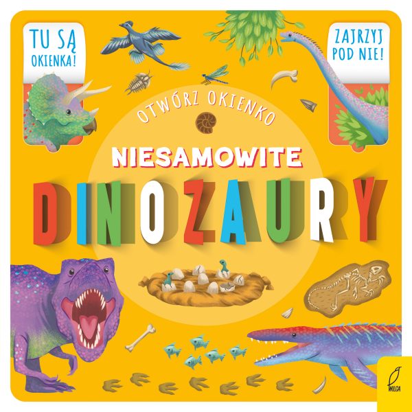 Niesamowite dinozaury. Otwórz okienko - 978-83-8319-483-7