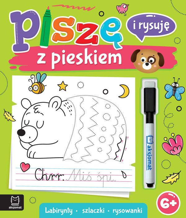 Piszę i rysuję z pieskiem. Labirynty