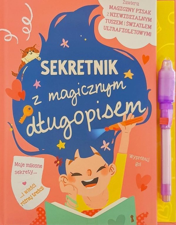 Sekretnik z magicznym długopisem - 9789464761962