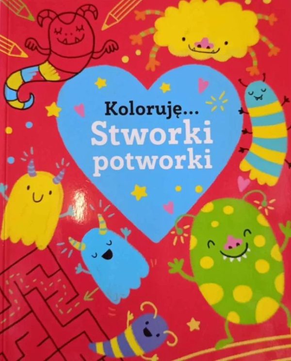 Stworki potworki. Koloruję - 978-83-8319-081-5