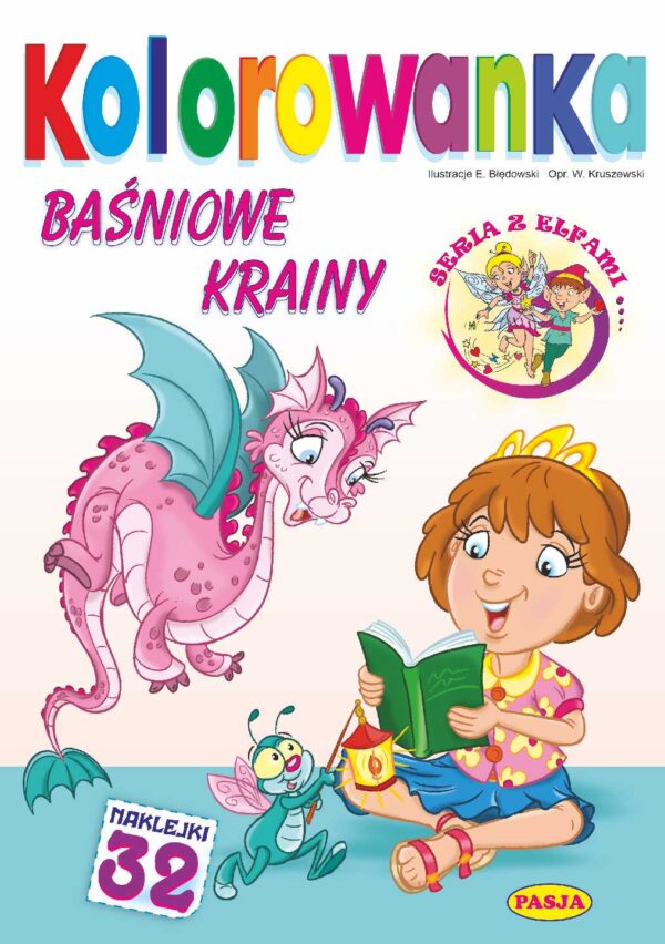 Baśniowe krainy. Kolorowanka - 978-83-66964-92-1