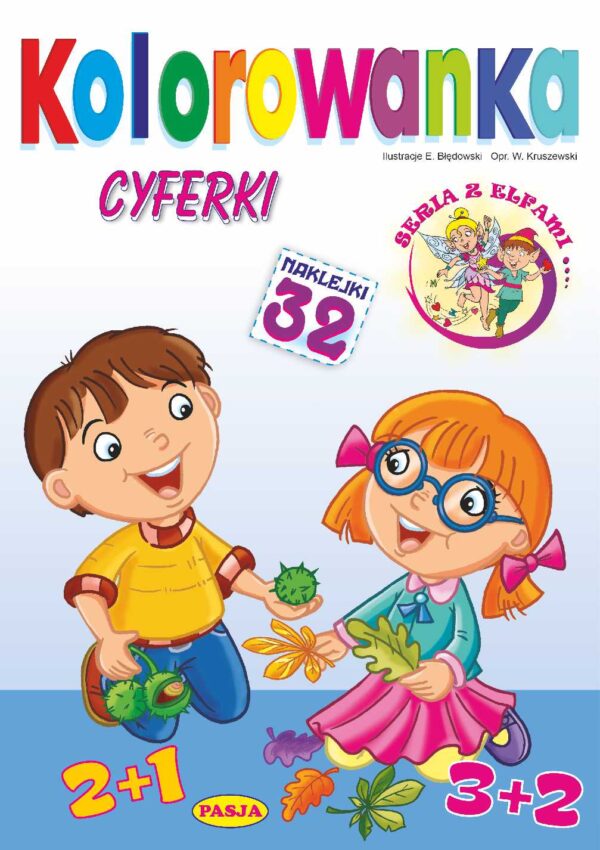 Cyferki. Kolorowanka - 978-83-66964-87-7