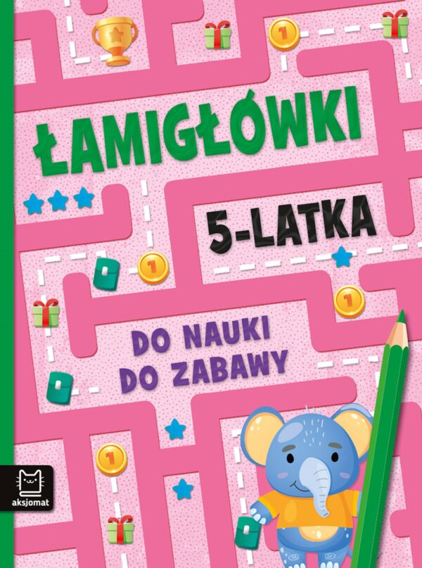 Do nauki do zabawy. Łamigłówki 5-latka - 978-83-8213-972-3