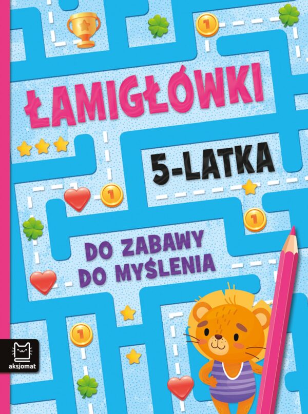 Do zabawy do myślenia. Łamigłówki 5-latka - 978-83-8213-971-6