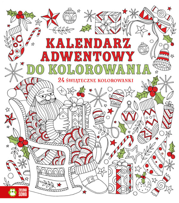 Kalendarz adwentowy do kolorowania - 978-83-8299-827-6