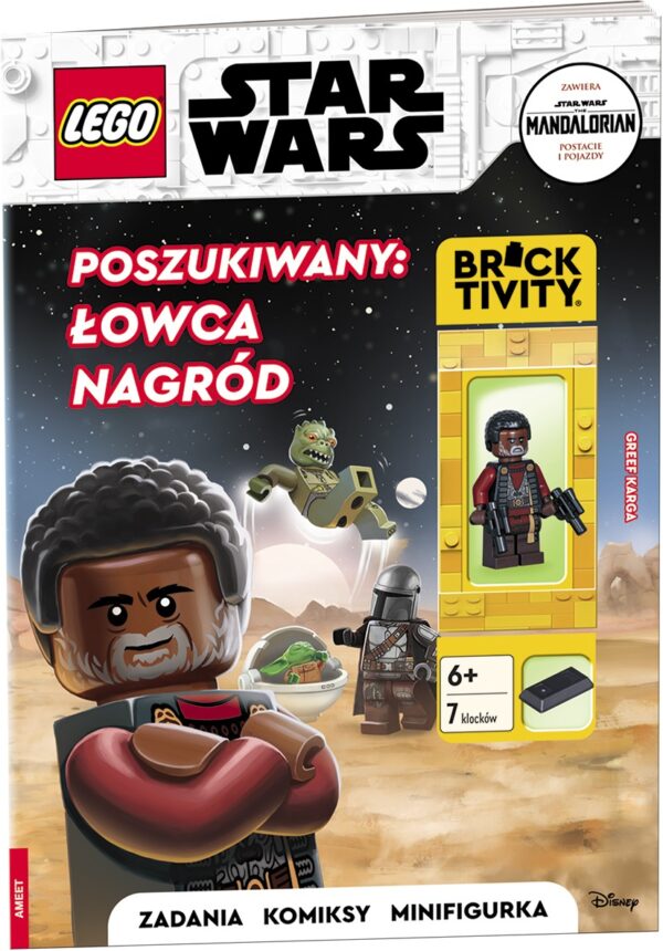 Lego Star Wars poszukiwany łowca nagród LNC-6310P1 - 9788325345372