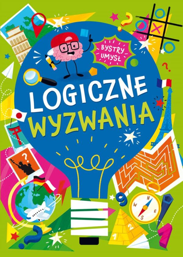 Logiczne wyzwania. Bystry umysł - 9788368033700