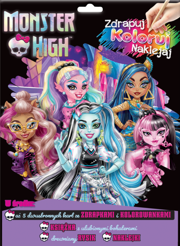 Monster High. Zdrapuj